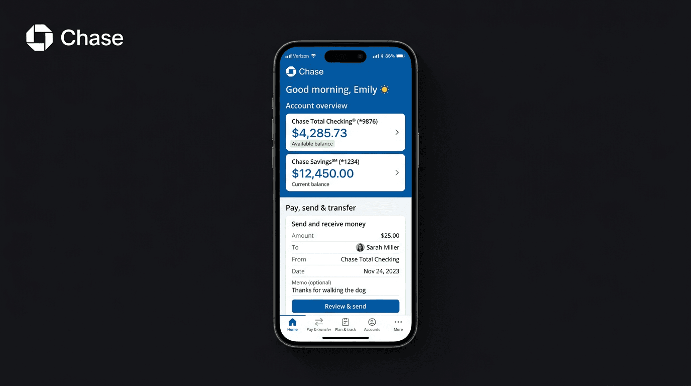 Chase Mobile — Money Movement